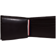 Billetera Tommy Hilfiger con dige color marrón oscuro For Discount