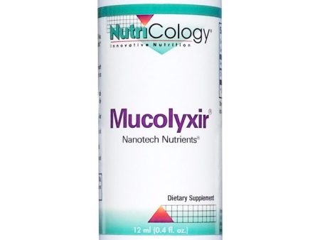 Mucolyxir Nanotech Nutrients Liquid, 12 ml (0.4 oz), NutriCology Online