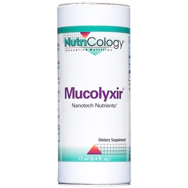 Mucolyxir Nanotech Nutrients Liquid, 12 ml (0.4 oz), NutriCology Online