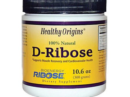 D-Ribose Powder, 10.6 oz, Healthy Origins Online now