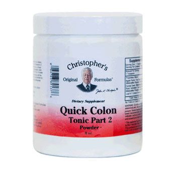 Quick Colon Tonic Part 2 Powder, 8 oz, Christopher s Original Formulas Sale