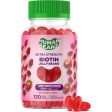 Extra Strength Biotin Jelly Bean Gummies 5000 mcg for Adults, 120 Jelly Beans, Human Beanz Supply