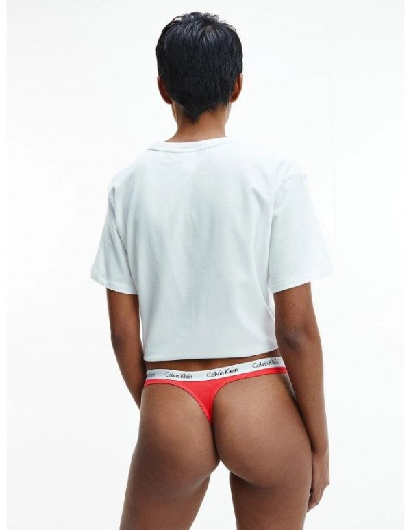 Tanga Calvin Klein  de algodón con logotipo pack de 5 unidades Sale