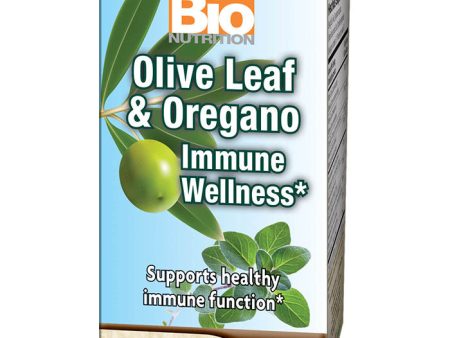 Immune Wellness, Olive Leaf & Oregano, 60 Vegetarian Capsules, Bio Nutrition Inc. Online Sale