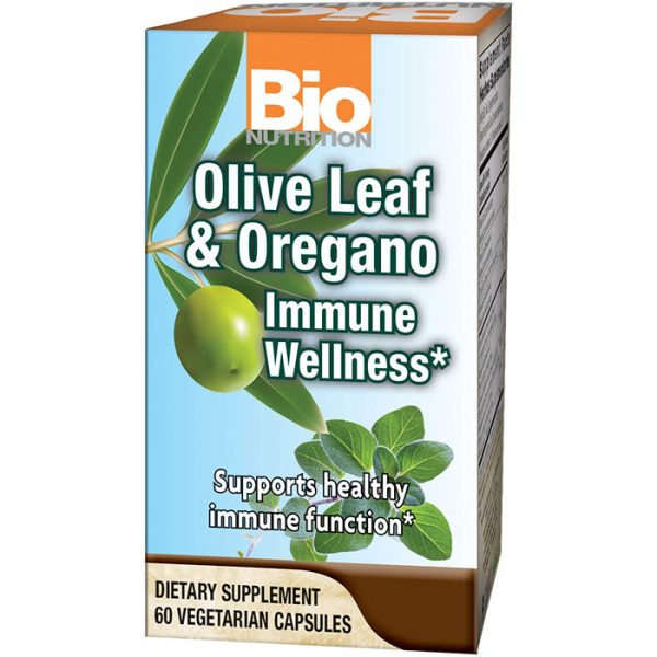 Immune Wellness, Olive Leaf & Oregano, 60 Vegetarian Capsules, Bio Nutrition Inc. Online Sale