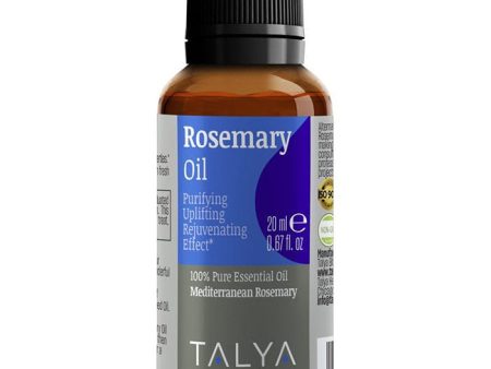 Rosemary Oil, Pure Essential Oil, 0.67 oz, Talya Herbal Hot on Sale