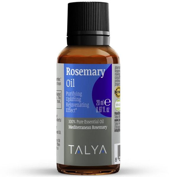 Rosemary Oil, Pure Essential Oil, 0.67 oz, Talya Herbal Hot on Sale