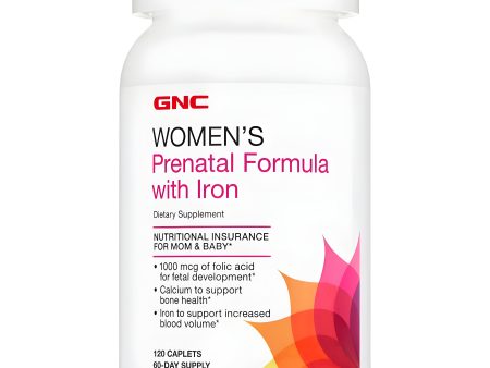 Fórmula Prenatal con Hierro - Gnc - 120 Cápsulas Cheap