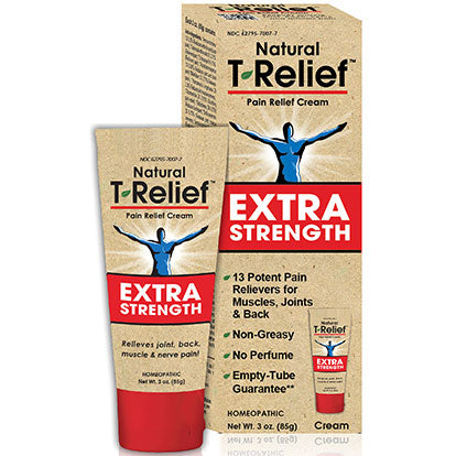 T-Relief Extra Strength Cream, Pain Relief, 3 oz, MediNatura For Cheap