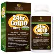 24 Hour Nano Microactive CoQ10 100 mg, 60 Veggie Capsules, Genceutic Naturals Supply