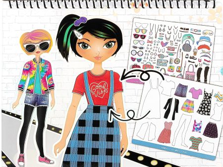 Fashion Angels Sticker Stylist 12544, libro de actividades con pegatinas 700+ stickers Online