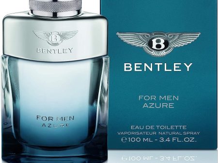 Bentley Eau de Toilette para hombre Azure,100ml Supply