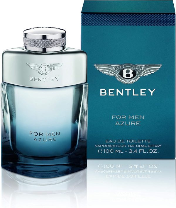 Bentley Eau de Toilette para hombre Azure,100ml Supply