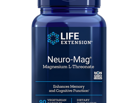 Neuro-Mag Life Extension  Magnesio L-Threonate 90 Cápsulas Fashion