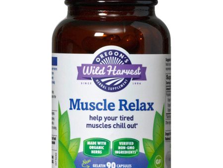 Muscle Relax, Organic, 90 Capsules, Oregon s Wild Harvest Supply