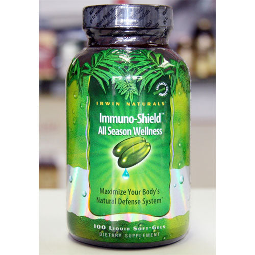 Immuno-Shield, Immune System, 100 Liquid Gel Caps, Irwin Naturals on Sale