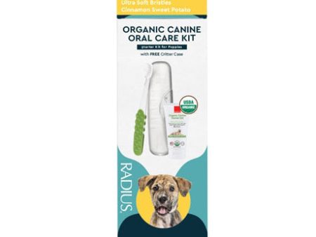 Organic Canine Oral Care Kit for Puppy Dog, 1 Kit, Radius Discount