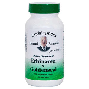 Echinacea & Goldenseal, 100 Vegetarian Capsules, Christopher s Original Formulas Online