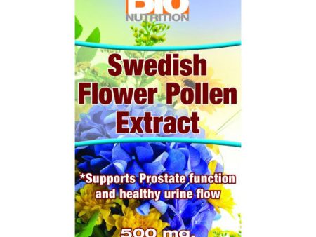 Swedish Flower Pollen, 60 Vegetarian Capsules, Bio Nutrition Inc. on Sale