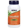 CurcuBrain 400 mg, Longvida Optimized Curcumin, 50 Vegetarian Capsules, NOW Foods For Discount