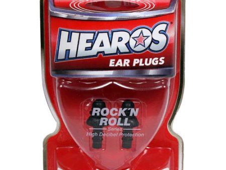 Hearos Ear Plugs Rock  n Roll Series, NRR 27 Ear Filters, 1 Pair For Cheap