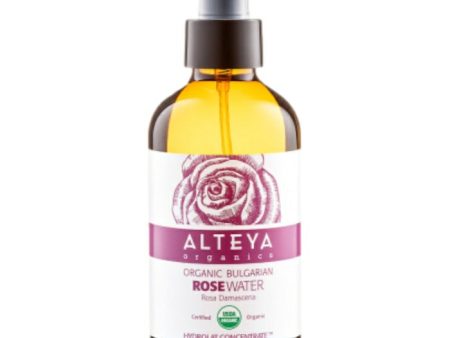 Organic Bulgarian Rose Water, 4 oz, Alteya Organics Cheap