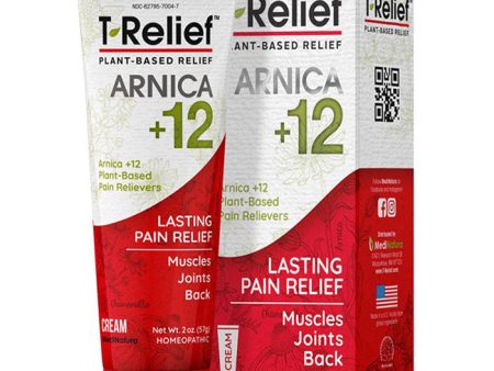 T-Relief Pain Relief Cream, 2 oz, MediNatura For Cheap