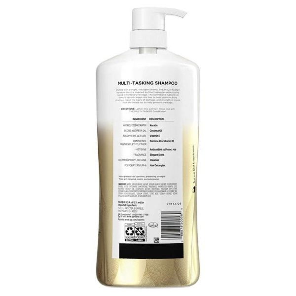 Shampoo Pantene Multitasker 10 hecho con Keratina - 1.013 L. For Sale