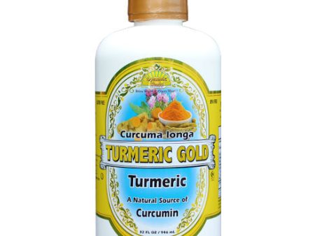 Turmeric Gold Juice, Liquid Superfood, 32 oz, Dynamic Health Labs For Cheap