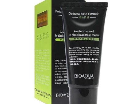 Crema de máscara de carbón de bambú - Bioaqua For Cheap