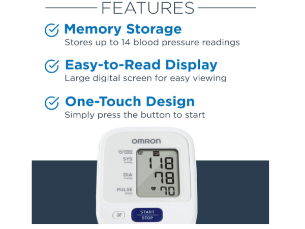 Omron Monitor de presión arterial , modelo BP5100 For Discount