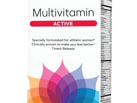 GNC Multivitamínico Activo para Mujer - Tabletas Online