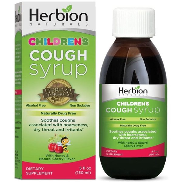 Throat Syrup for Children, 5 oz, Herbion Discount