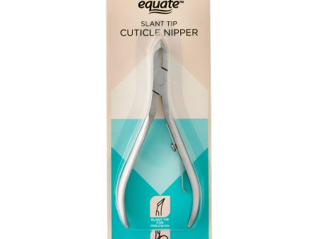 Equate Beauty Pinza para cutículas con punta inclinada Fashion