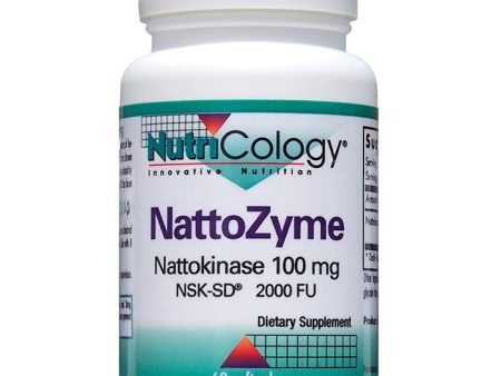 NattoZyme Nattokinase 100 mg, Value Size, 180 Softgels from NutriCology For Sale