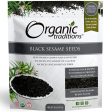 Organic Black Sesame Seeds, 8 oz (227 g), Organic Traditions Supply