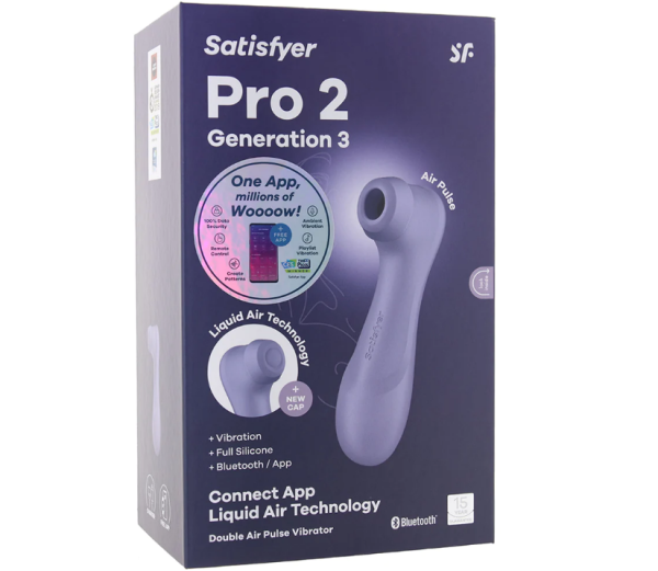 Satisfyer Pro 2 Generacion 3 ,Vibrador con Applicativo. Fashion