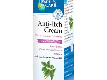 Anti-Itch Cream, 2.4 oz, Earth s Care Supply