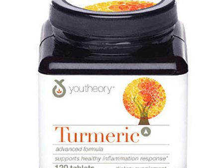 Youtheory Turmeric Advanced Formula, 120 Tablets, Nutrawise Corporation Discount