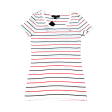 Camiseta  Polo de mujer Tommy Hilfiger, diseño a rayas, manga corta - Cuello redondo Online