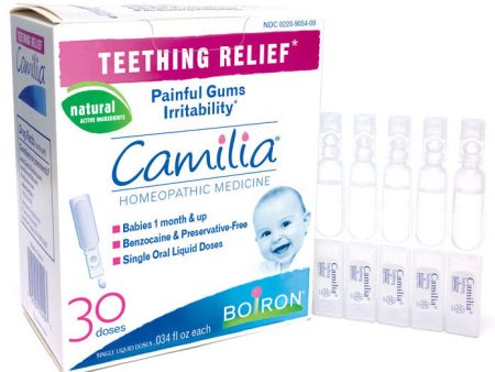 Camilia Teething Relief, 30 Doses, Boiron Fashion