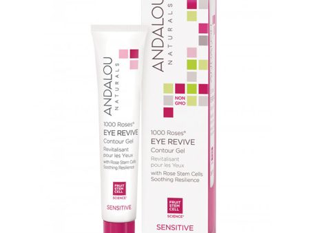 1000 Roses Eye Revive Contour Gel, 0.6 oz, Andalou Naturals Online