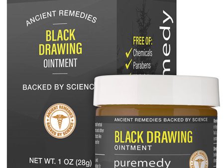 Black Drawing Ointment, 1 oz, Puremedy Online now