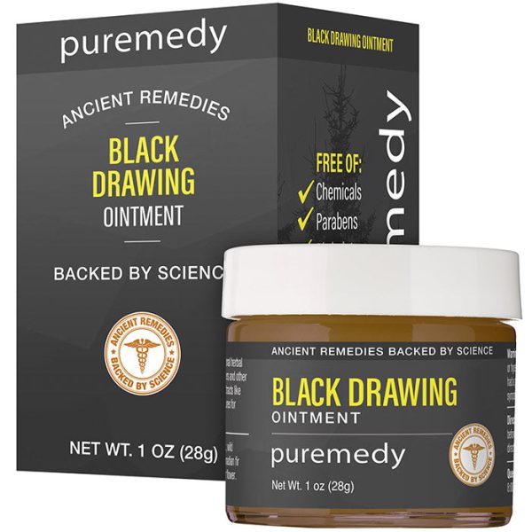 Black Drawing Ointment, 1 oz, Puremedy Online now