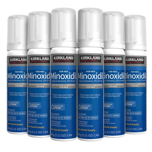 MINOXIDIL EN ESPUMA - KIRKLAND- 60GR For Cheap