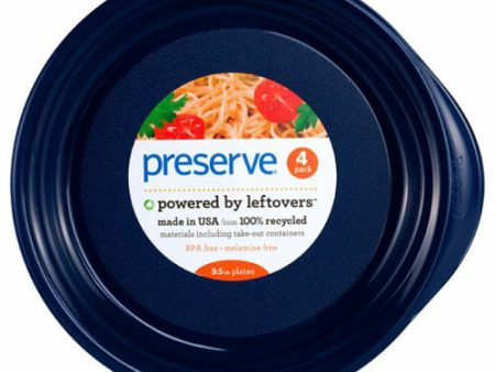 Everyday Plates, Midnight Blue, 4 Pack, Preserve Online