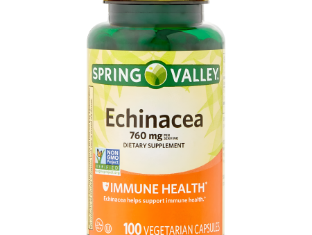 Echinacea 760 mg . 100 capsulas - Spring valley Supply