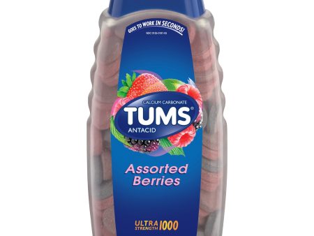 Tums Ultra Strength 1000  antiácido suplemento de calcio 265 tabletas masticables on Sale