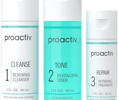 PROACTIV KIT DE 30 DIAS  TRATAMIENTO CONTRA EL ACNE 3 PASOS. Cheap