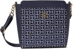 Tommy Hilfiger Antonella II Crossbody Square Monogram Jacquard Hot on Sale